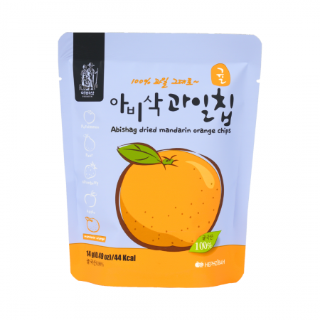 Abishag Dried Mandarin Orange Chips 14g