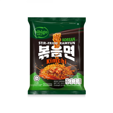 Bibigo Stir-Fried Ramyun - Kimchi 122g