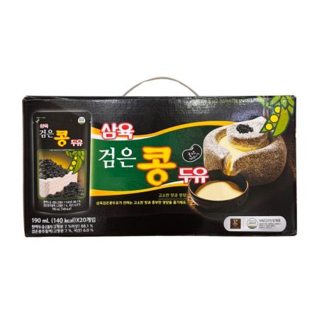 Sangwook Black Bean Soymilk Drink 190ml*20pcs (Gift Set)