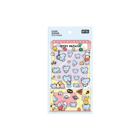BT21 Minini Clear Sticker Koya