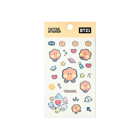 BT21 Tattoo Sticker Shooky