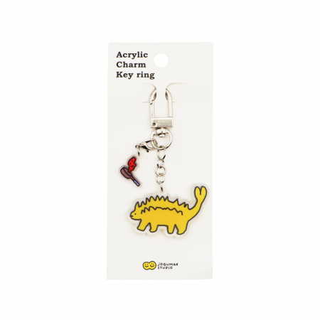 Joguman Studio Acrylic Charm Keyring - Ankylo