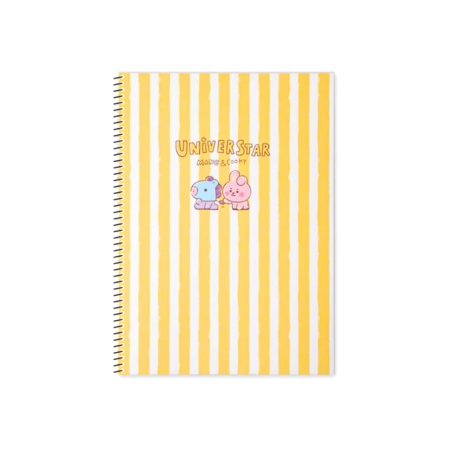 BT21 My Little Buddy Spring Notebook - Mang & Cooky