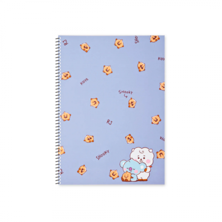 BT21 My Little Buddy Spring Notebook - RJ, Koya & Shooky