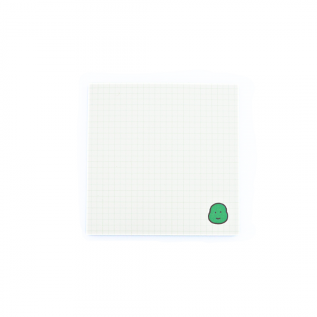 Joguman Studio Square Memo Pad - Brachio