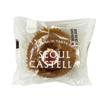Samlip Seoul Castella Sponge Cake Strawberry 90g