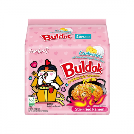 Samyang Hot Chicken Ramen Carbonara 130g*5