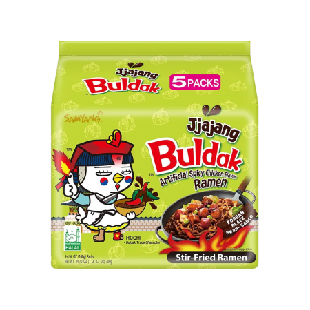 Samyang Hot Chicken Ramen Jjajang 140g*5