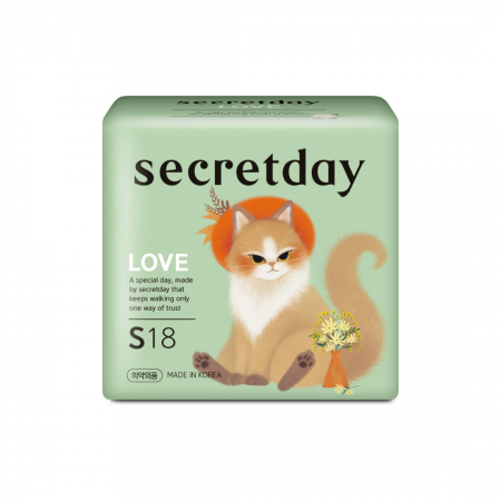 Secret Day Sanitary Pads Small 18pcs