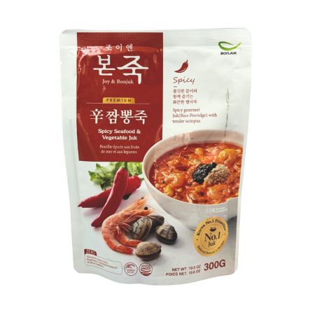 Spicy Seafood & Vegetable Juk (Rice Porridge) 300g