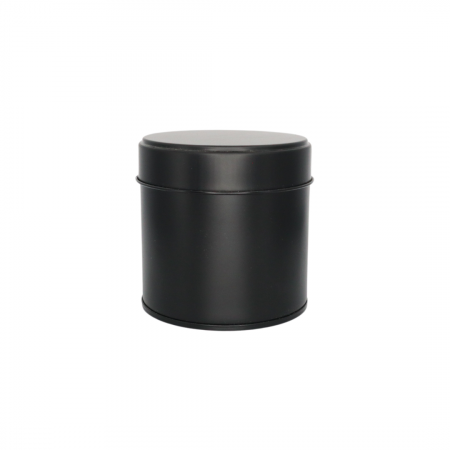 Tea Tin Can - Black