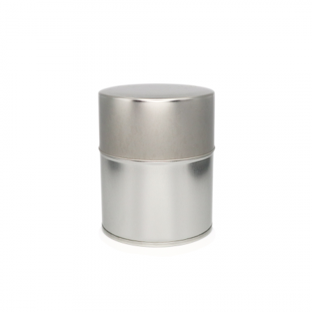 Tea Tin Can - Silver