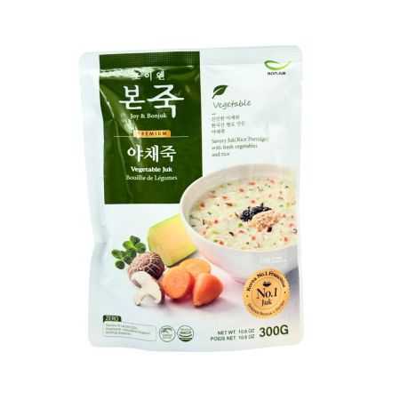 Vegetable Juk (Rice Porridge) 300g