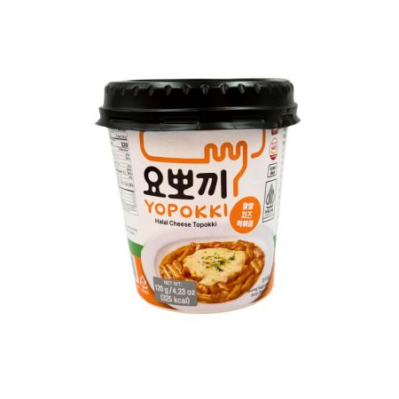 Yopokki Halal Cheese Topokki Cup 120g